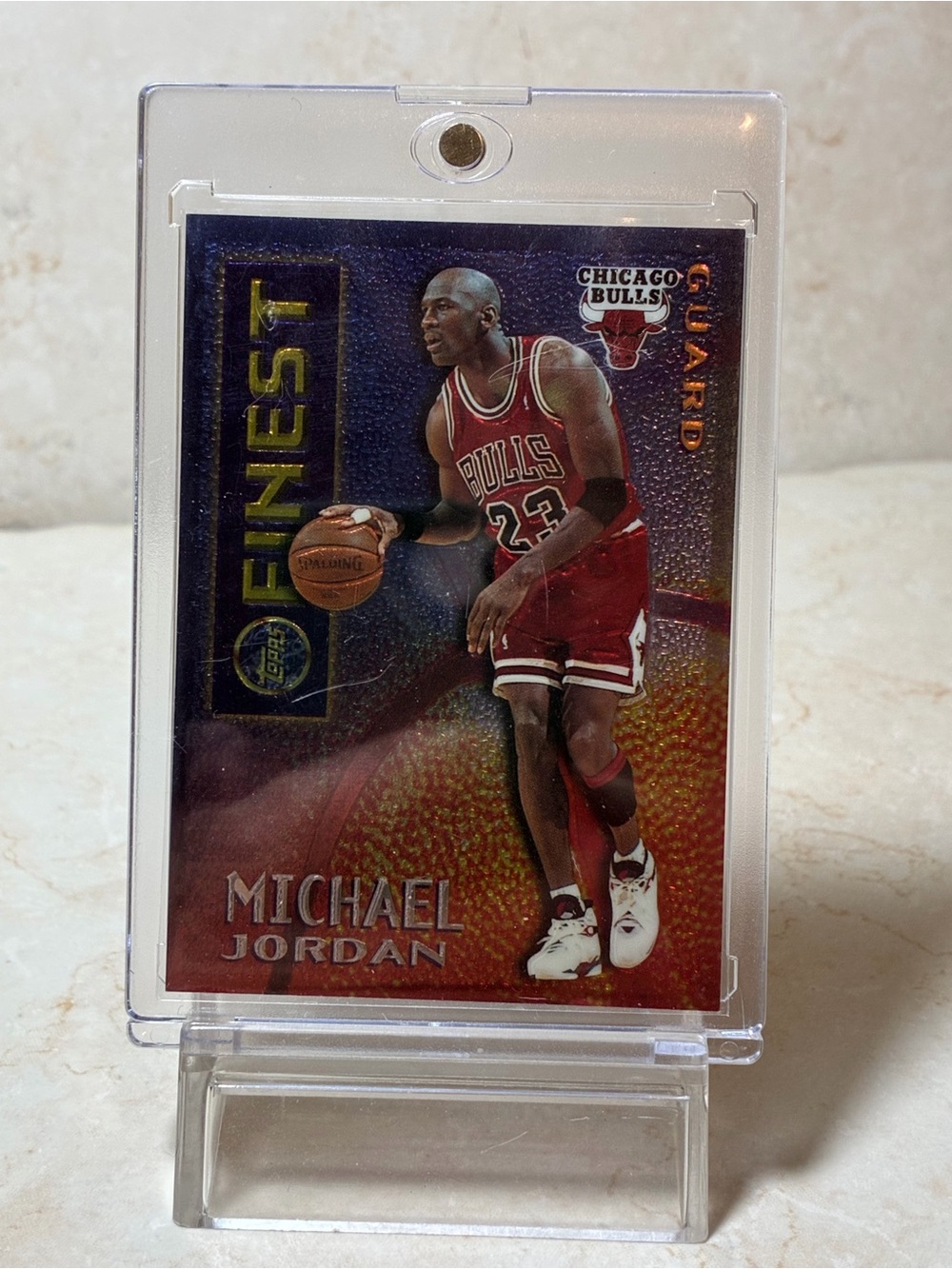 SOLD!!   Michael Jordan Chicago Bulls Topps Finest Mystery #M1 - Picture 1 of 7